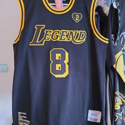 HGC Kobe Bryant Mamba Jersey " Black /Yellow " Size 2X 