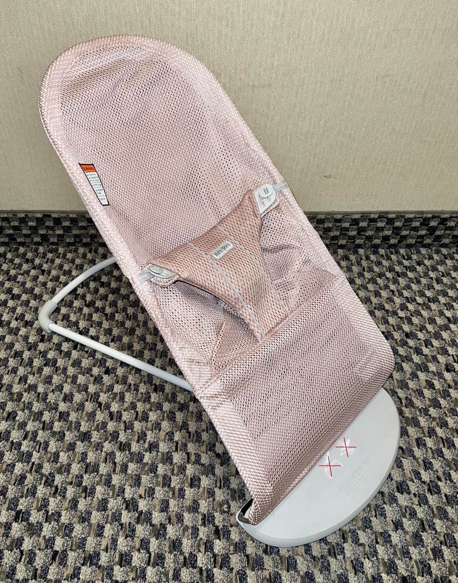 BabyBjorn Bouncer Mesh Pink