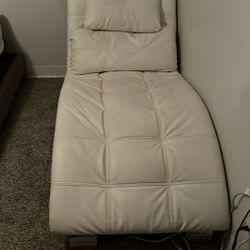 White Lounge Couch