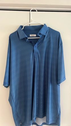 Collars & Company Men’s 2XL Blue Polo Shirt – Classic Style, Like New!