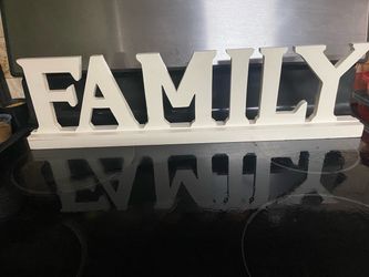 Wooden sign