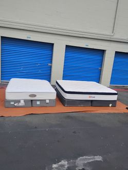 King queen mattress sets bedroom - delivery available