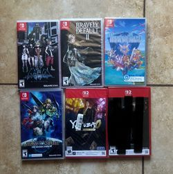 Nintendo switch games new $25 each one or 2 for $45 price firm