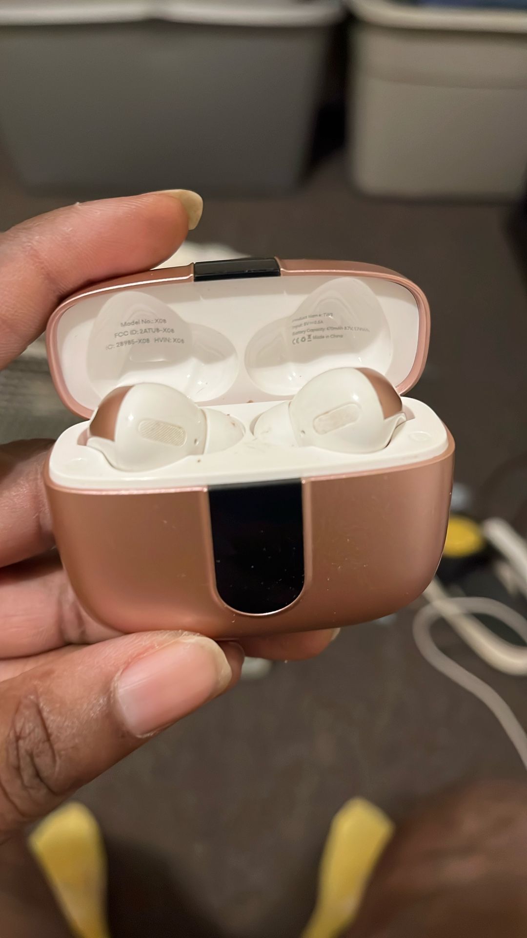 Bluetooth Headphones With A Charging Case