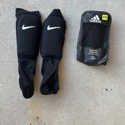 FREE - Soccer Shin guards - Two Pairs