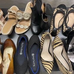 Women’s Heels Flats Sandals Shoes Moving Sale