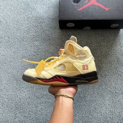 Jordan 5 SP Off White Sail