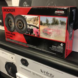 Kicker 4 Inch Speakers On Sale Today For 69.99