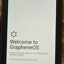 Unlocked Google Pixel 9 Running Grapheneos