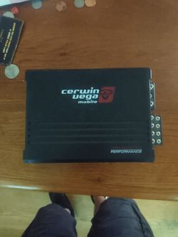 cerwin vega 4 channel car audio amp