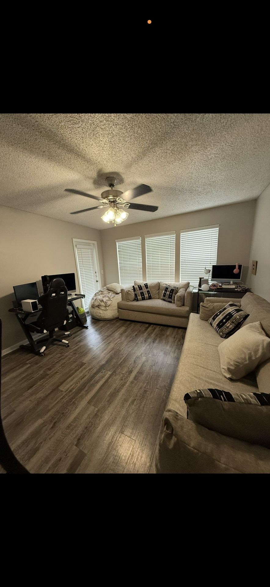 Light Gray Sofa Set – Like New!