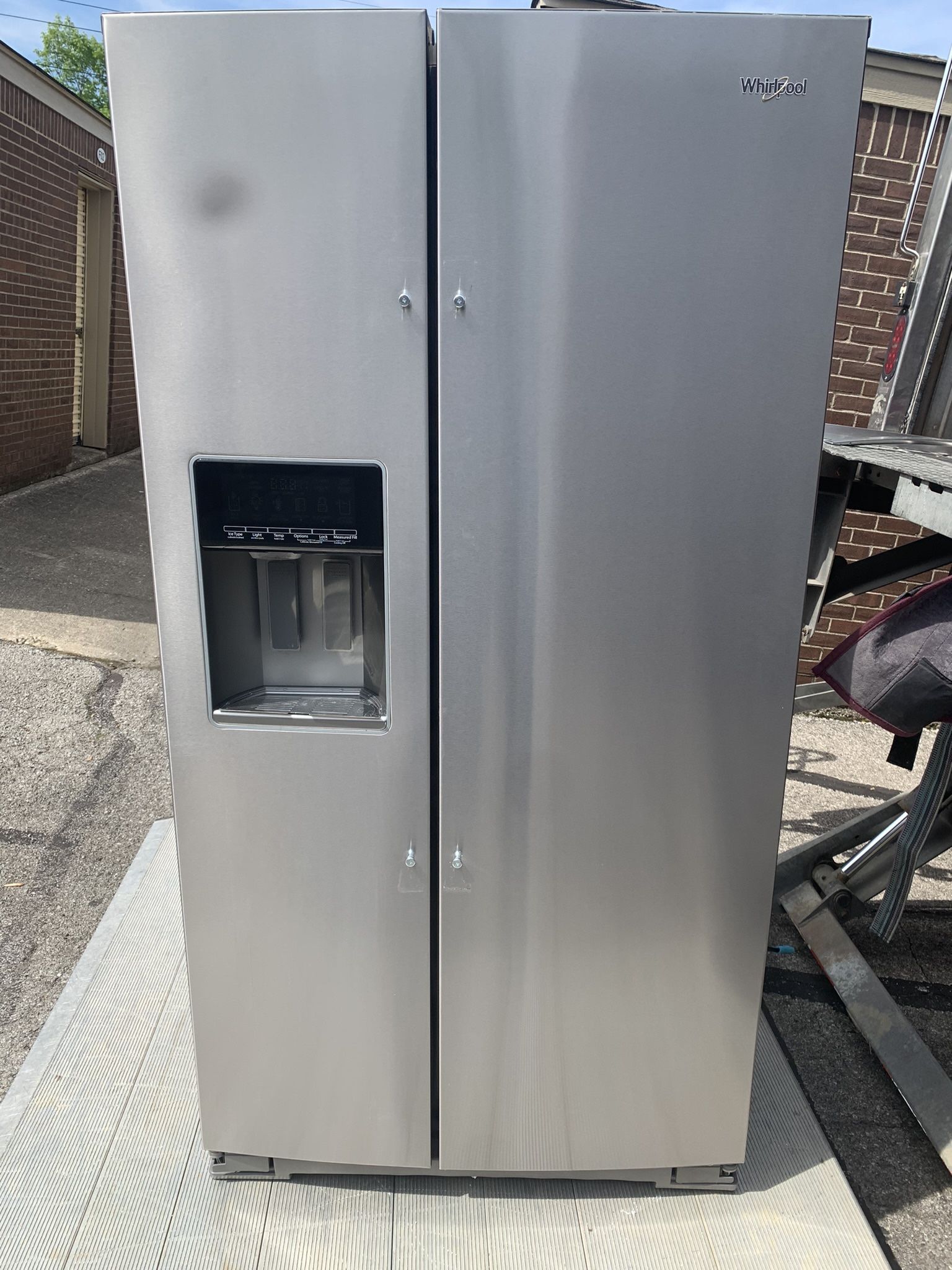 Whirlpool side By Side Refrigerator
