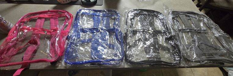 Kids bagpack clear