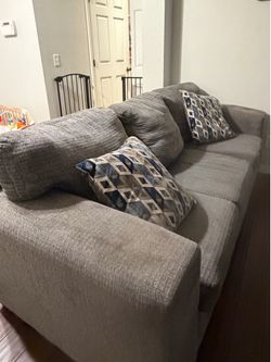 Gray 3 seater