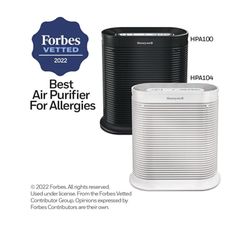 Honeywell AllergenPlus HEPA Air Purifier, Airborne Allergen Reducer for Medium Rooms, Reduces Allergens, Smoke, Wildfire Smoke, Pollen, Pet Dander and