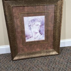 $25 Framed Classical Art Print – Michelangelo Style