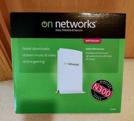 New-in-box On Networks Wifi Router. - $19