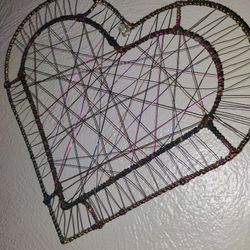 Wired Heart Wall Decor