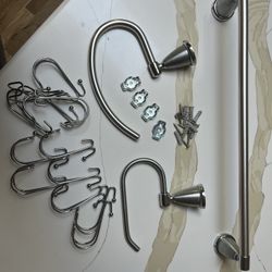 Brushed Nickel Bathroom Hardware Kit