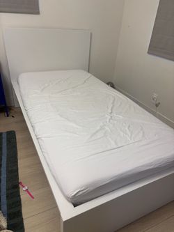 IKEA twin bed (mattress not included)