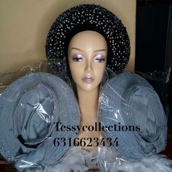 Beautiful ready made gele auto gele
