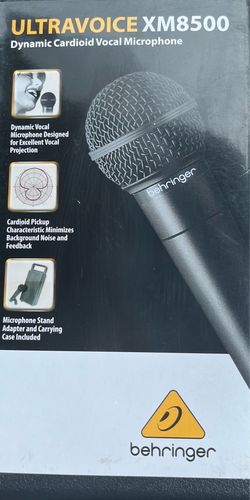 Behringer XM8500 Cardioid Dynamic Vocal Microphone