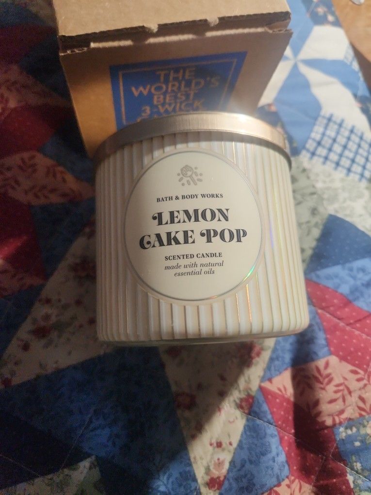 Lemon Cake Pop