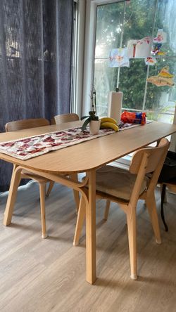 IKEA Rectangle Bamboo  table