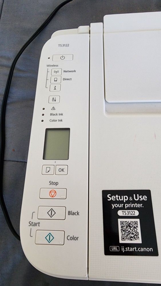 Canon PIXMA TS3122 Printer/Scanner/Copier