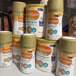 Nutramigen Powder and ready to feed