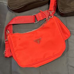 Red Prada Bag 