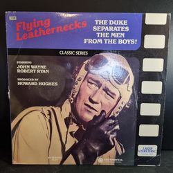 Flying Leathernecks John Wayne Howard Hughes Original Laser Videodisc
