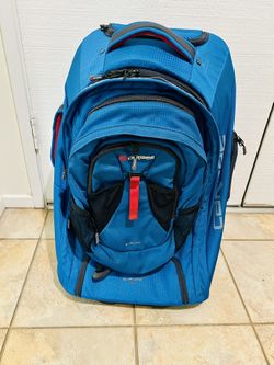 60L Caribee Europa Wheeled Travel Backpack