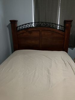  Solid Wooden Bed Frame