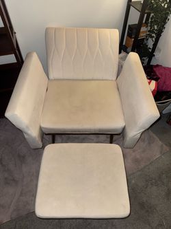 Chair & Footstool