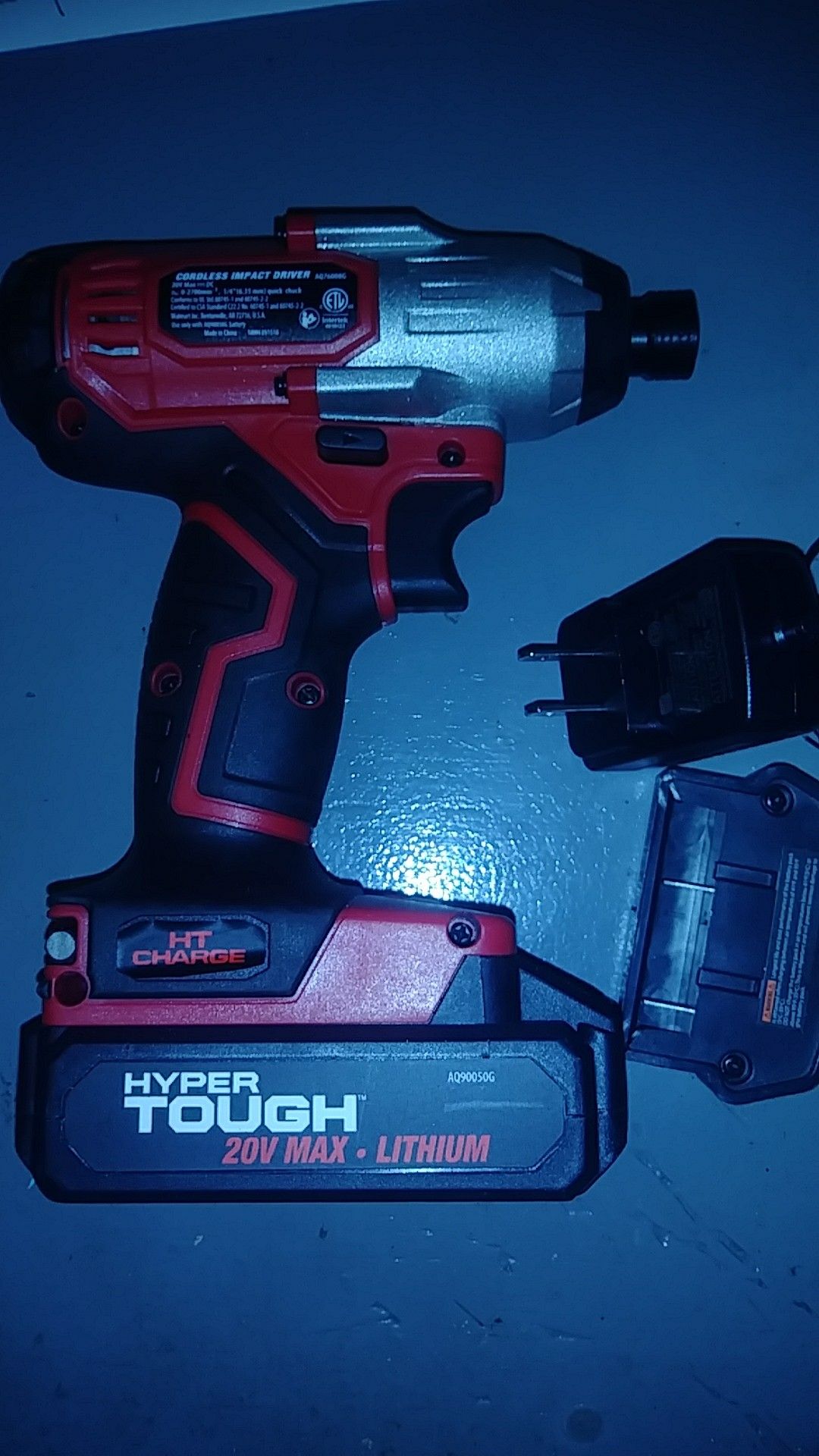Hyper Tough 20v Cordless Impact Driver