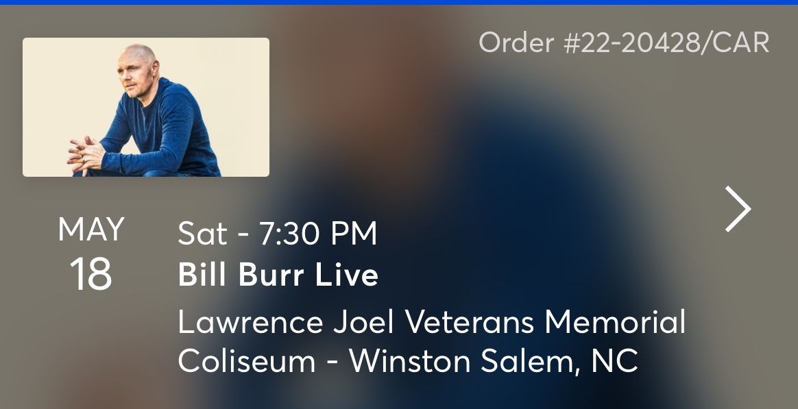 Bill Burr Tickets