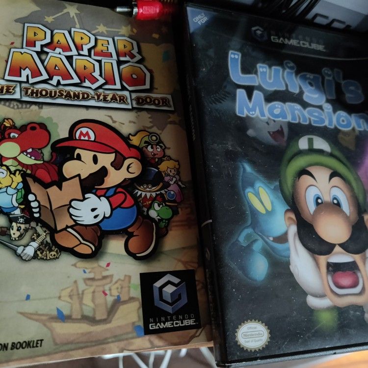 Luigi's Mansion, Paper Mario Thousand Year Door