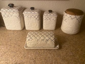 Vintage Canister Set