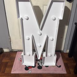 Marquee Letter “M”