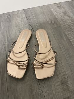 Gold Flat Straps 