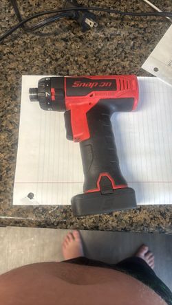 Brushless Snap On Red And Black 14.4 V Cordless Screwdriver