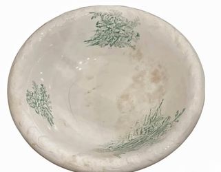 19TH CENTURY E.P.P.C.O JEFFERSON E. PALESTINE WASH BASIN beautiful ironstone