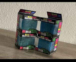 NeeDoh  nice cube glitter and glow authentic