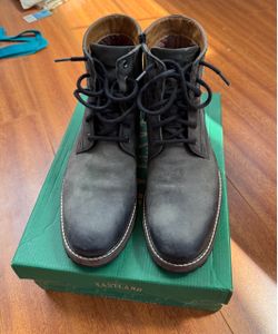 Eastland Hoyt Men’s Black Leather Boots Size 9.5 – $250 Retail