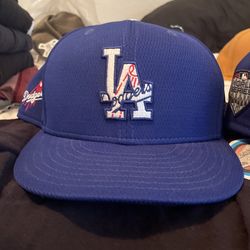 Fitted Dodgers Hat