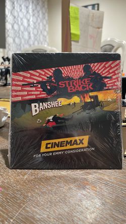 CINEMAX FYC SEALED - Banshee / Strike Back - Emmy 2015 Screener - NEW
