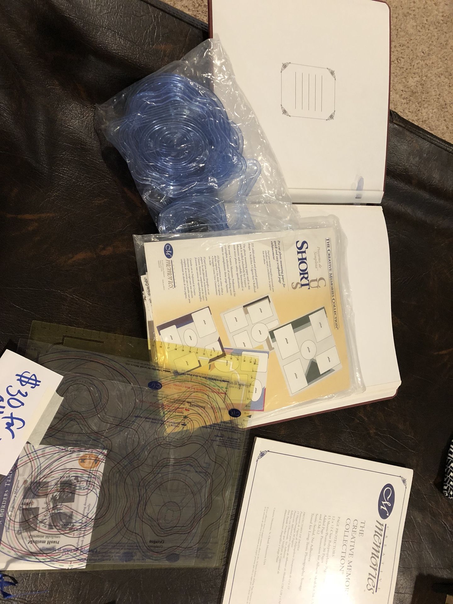 Creative Memories Scrapbooking materials
