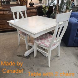 Table W 2 Chairs Canadel We are located at 2811 East Bell road. Another Time Around Furniture.
