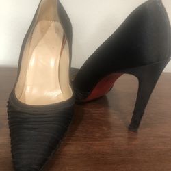 Vintage Christian Louboutin Black Heels Size 38.5